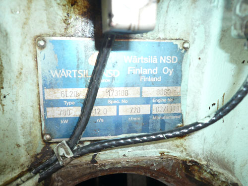 WARTSILA����������6L20���ͷ�����飨�壩